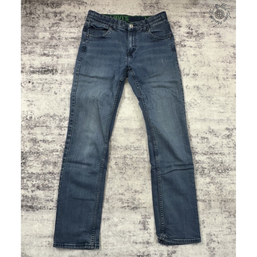 Levi's 511 Slim Fit Jeans‎ Boys Size 16 Reg 28x30 Medium Wash Blue Denim